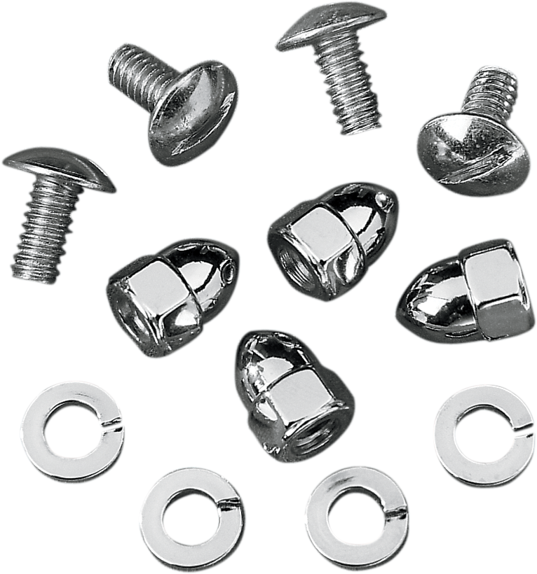 DRAG SPECIALTIES License Plate Fasteners - Acorn Nuts MBP00114