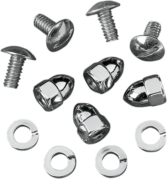 DRAG SPECIALTIES License Plate Fasteners - Acorn Nuts MBP00114