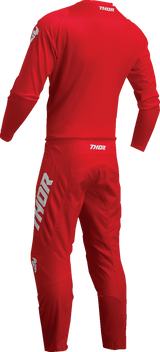 THOR Youth Sector Minimal Jersey - Red - 2XS 2912-2015
