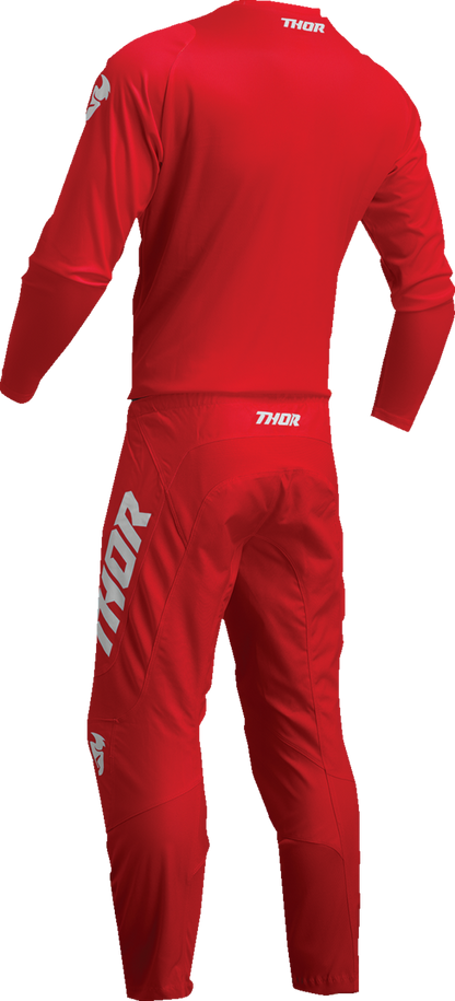 THOR Youth Sector Minimal Jersey - Red - 2XS 2912-2015