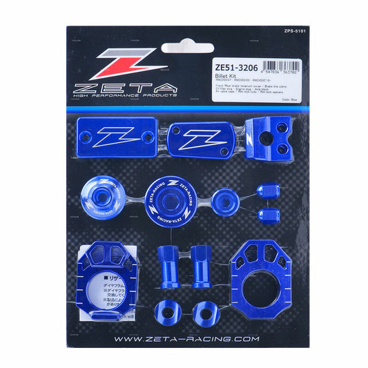 ZETA Billet Kit Suz Blue ZE51-3206