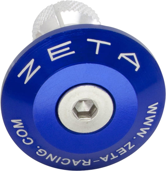 ZETA Bar End Plug Blue ZE48-7007