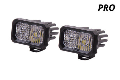 Diode Dynamics Stage Series 2 In LED Pod Pro - White Driving Standard ABL (Pair) DD6403P