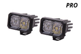 Diode Dynamics Stage Series 2 In LED Pod Pro - White Flood Standard RBL (Pair) DD6415P