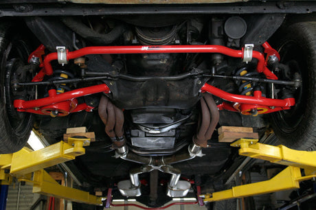 UMI Performance 64-72 GM A-Body Tubular Upper & Lower Front A-Arm Kit - Black 403133-B