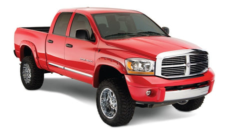 Bushwacker 06-08 Dodge Ram 1500 Fleetside Pocket Style Flares 4pc 97.9/98.3in Bed - Black 50911-02