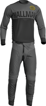 THOR Differ Slice Jersey - Charcoal/Black - 2XL 2910-7131