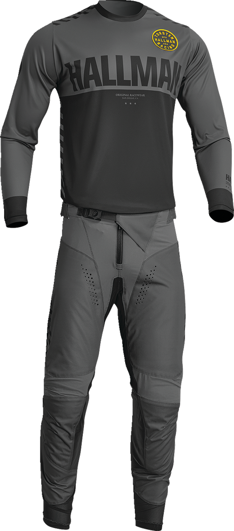 THOR Differ Slice Jersey - Charcoal/Black - 2XL 2910-7131