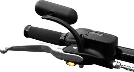 KODLIN MOTORCYCLE Turn Signal w/ Running Light - Universal - Black K68510
