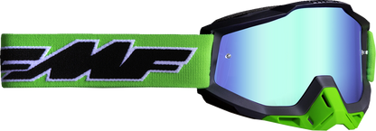 FMF PowerBomb Goggles - Rocket - Lime - Green Mirror F-50037-00007 2601-3179