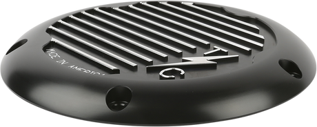 THRASHIN SUPPLY CO. M8 - Derby Cover Finned - Black TSC-3017-4