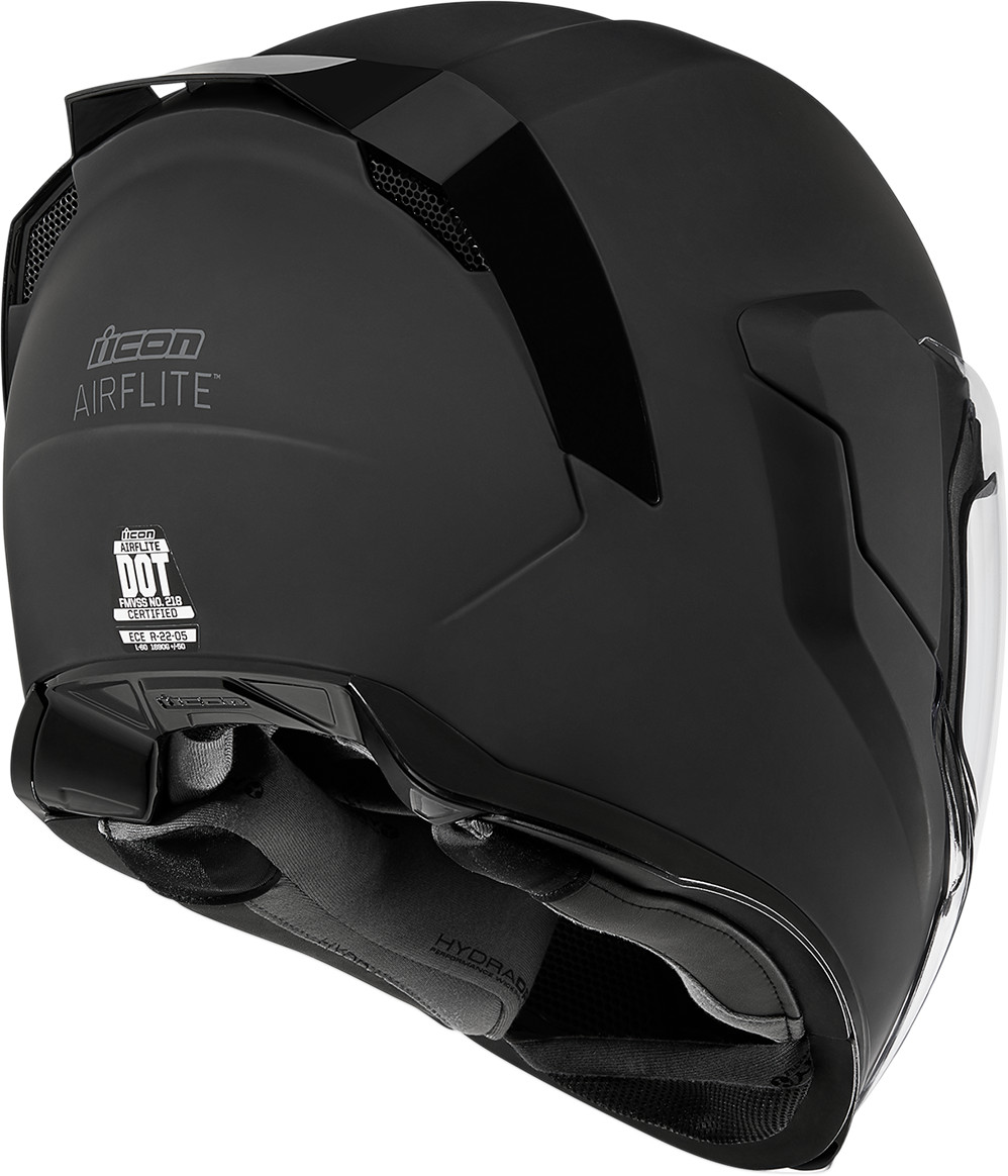 ICON Airflite™ Helmet - Rubatone - Black - Small 0101-10848