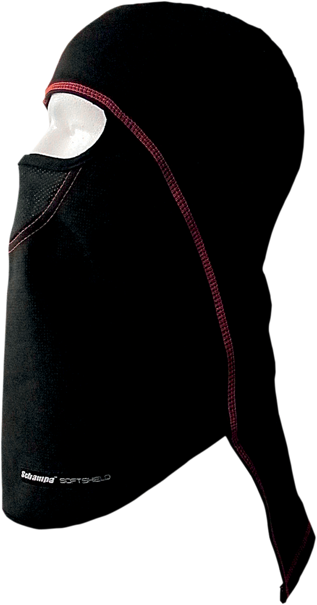 SCHAMPA & DIRT SKINS Coolskin Chill Breaker Balaclava - Deluxe - Red BLCLV015D-10