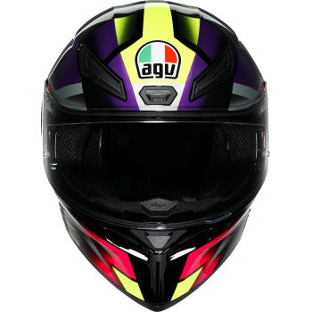AGV K1 S Helmet - Fastlap - Black/Purple/Pink - 2XL 21183940180652X