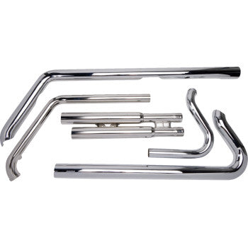 COBRA Speedster Slashdown Exhaust - Chrome - Softail 2007-2011  6851