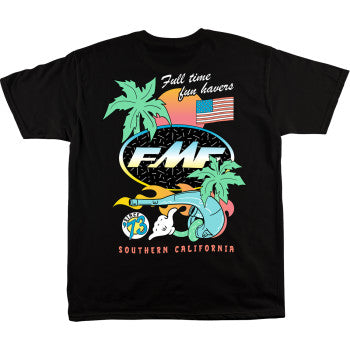 FMF Day-Glo T-Shirt - Black - XL SU25118901BLKXL
