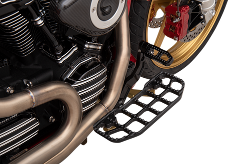 JOKER MACHINE Serrated Floorboard - Black 08-640-1B