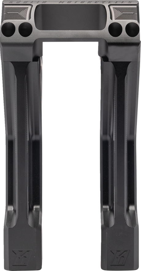KODLIN MOTORCYCLE Risers - Fastback - 8" - Black K55122