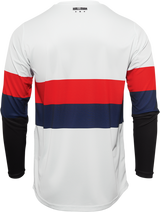 THOR Hallman Differ Draft Jersey - White/Red/Navy - XL 2910-6605