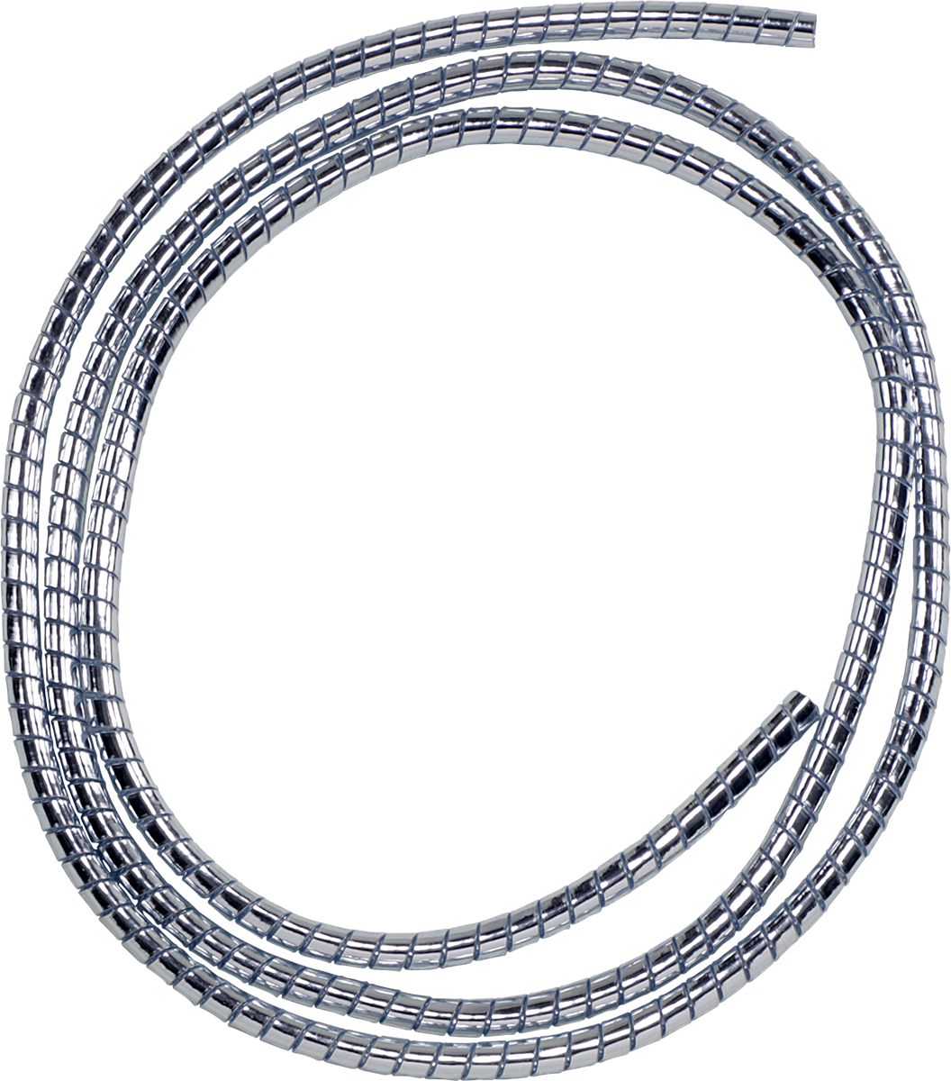 DRAG SPECIALTIES Cubierta de cable - 3/16" - Cromo 33-6008-HC4