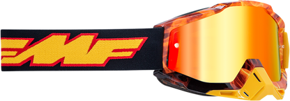 FMF Youth PowerBomb Goggles - Spark - Red Mirror F-50048-00004 2601-2998