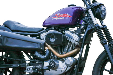 S&S CYCLE Stealth Tribute Air Cleaner Cover - Black 170-0593
