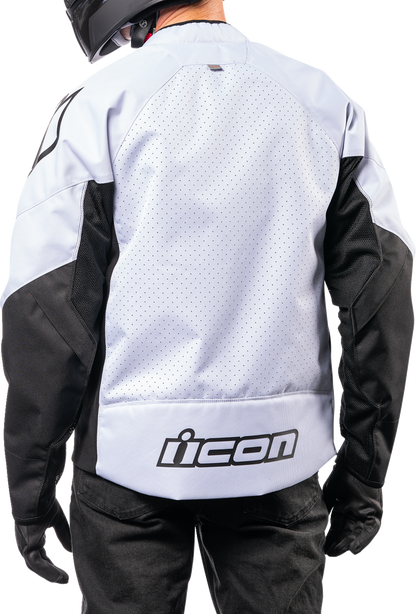 ICON Hooligan™ CE Jacket - White - Large 2820-5799