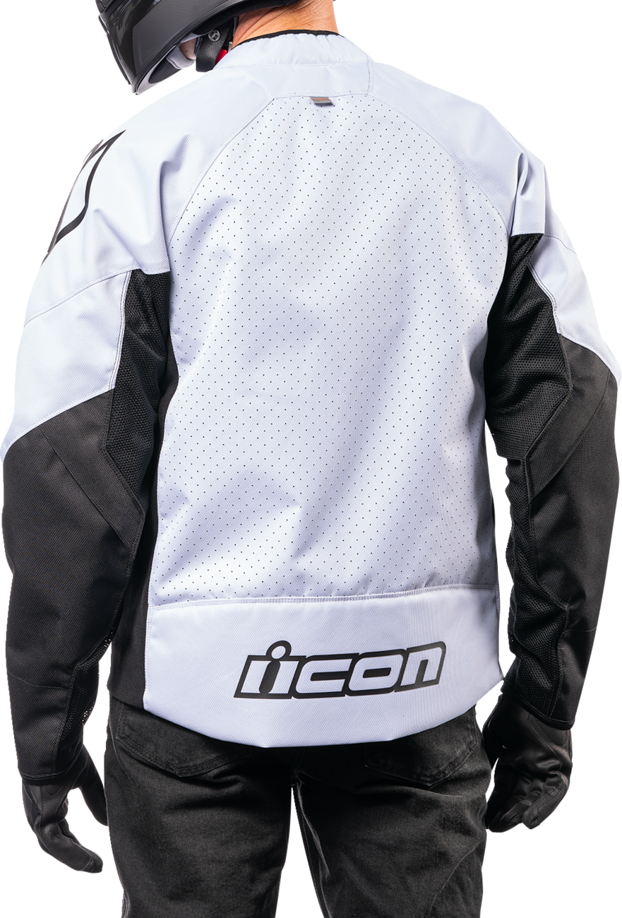 ICON Hooligan™ CE Jacket - White - Small 2820-5797