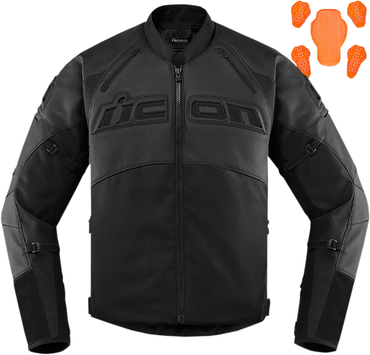 ICON Contra2™ CE Jacket - Stealth - Small 2810-3648