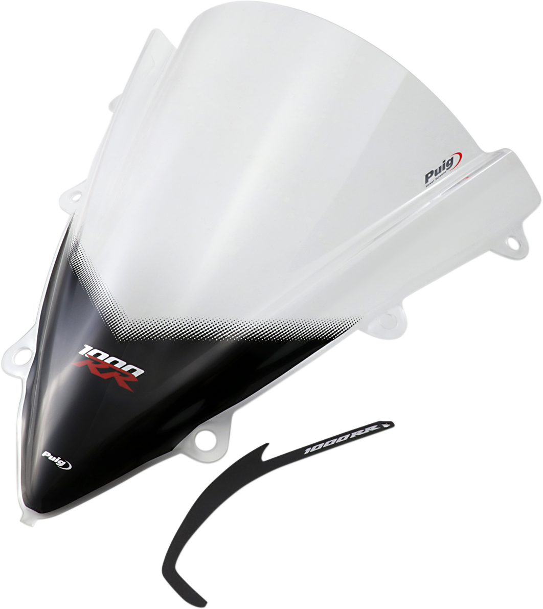 PUIG HI-TECH PARTS Race Windscreen - Clear - Honda 5994W