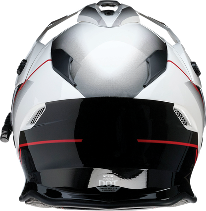 Z1R Range Helmet - Bladestorm - Black/Red/White - Medium 0101-14055