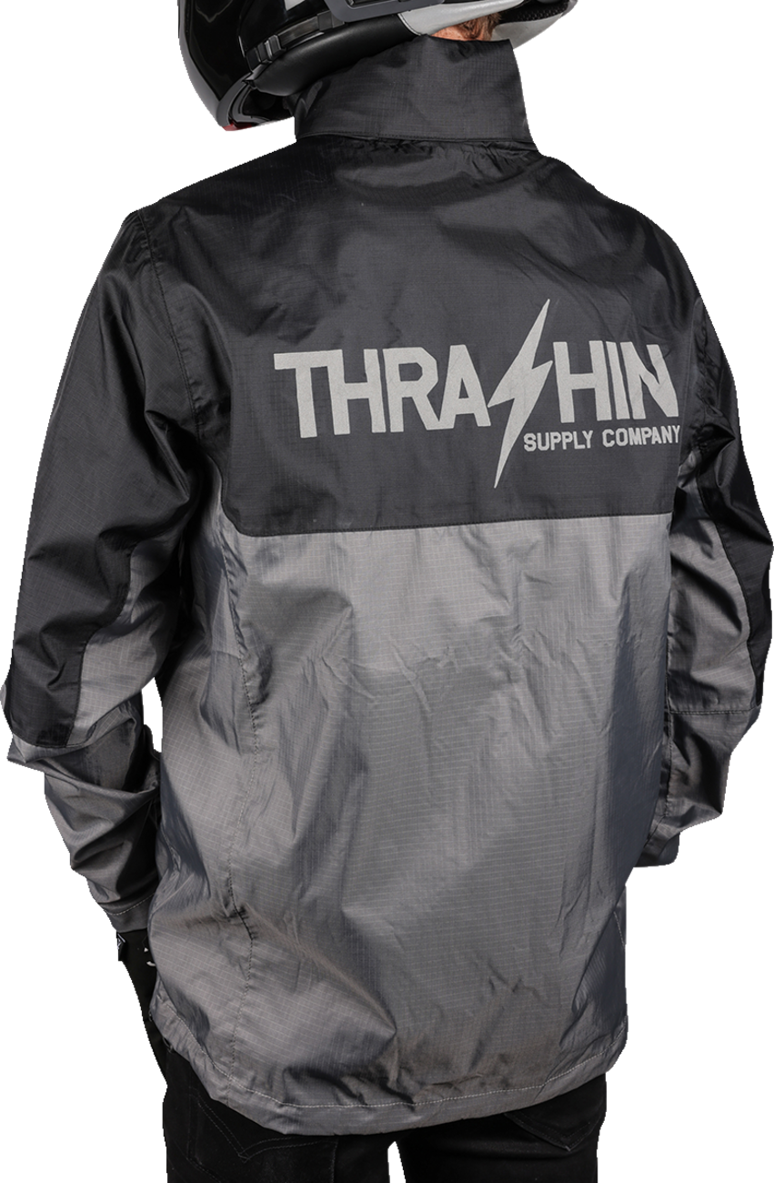 THRASHIN SUPPLY CO. Waterproof Mission Rain Jacket - Large TMJ-11-10