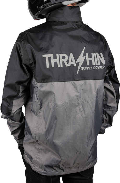 THRASHIN SUPPLY CO. Waterproof Mission Rain Jacket - Large TMJ-11-10