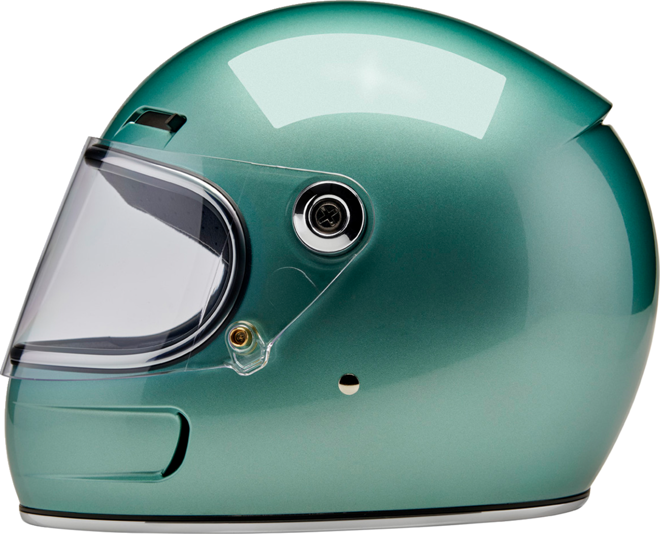 BILTWELL Gringo SV Helmet - Metallic Seafoam - Medium 1006-313-503