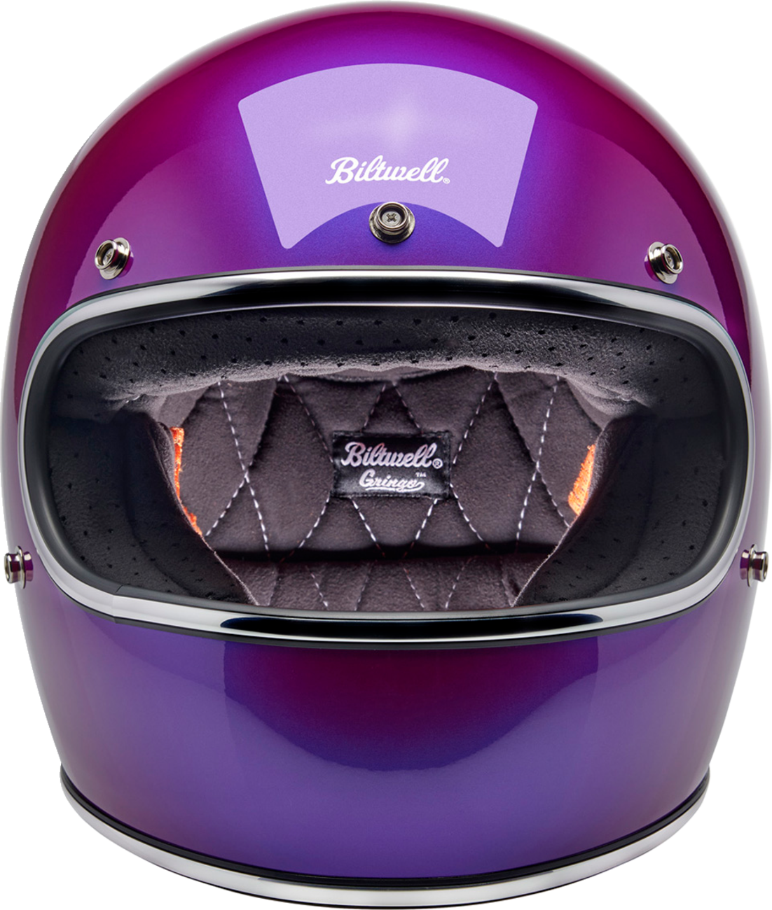 BILTWELL Gringo Helmet - Metallic Grape - Small 1002-339-502