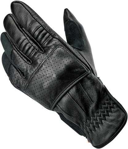 BILTWELL Borrego Gloves - Black - Small 1506-0101-302