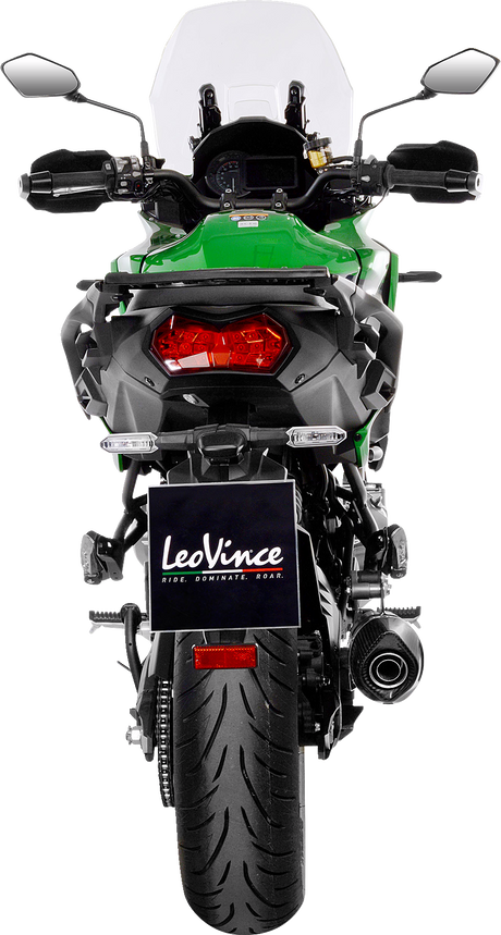 LEOVINCE Nero Slip-On Muffler - Black for KAWASAKI VERSYS 1000 14057