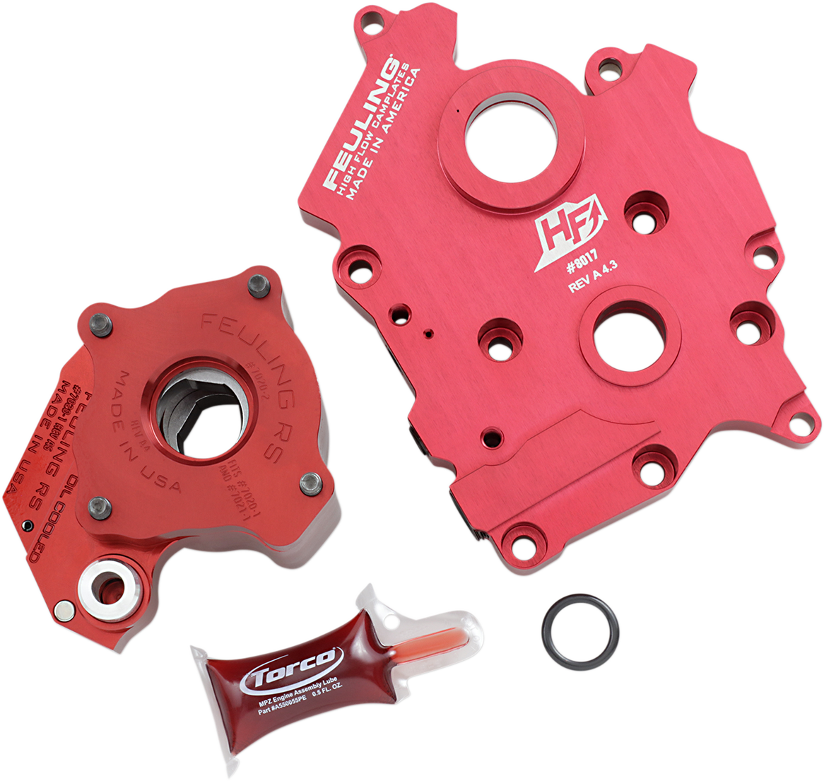 FEULING OIL PUMP CORP. Race Oil Pump with Plate - M8 7197