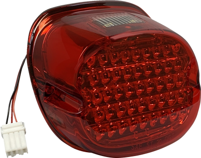 CUSTOM DYNAMICS Taillight - Top Window - Red CD-TL-TW-R