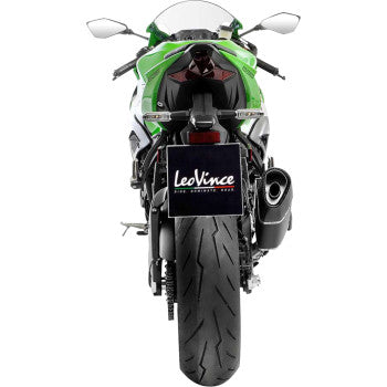 LEOVINCE LV-14 R Black Edition Slip-On Muffler - Kawasaki ZX-6R 15625BU