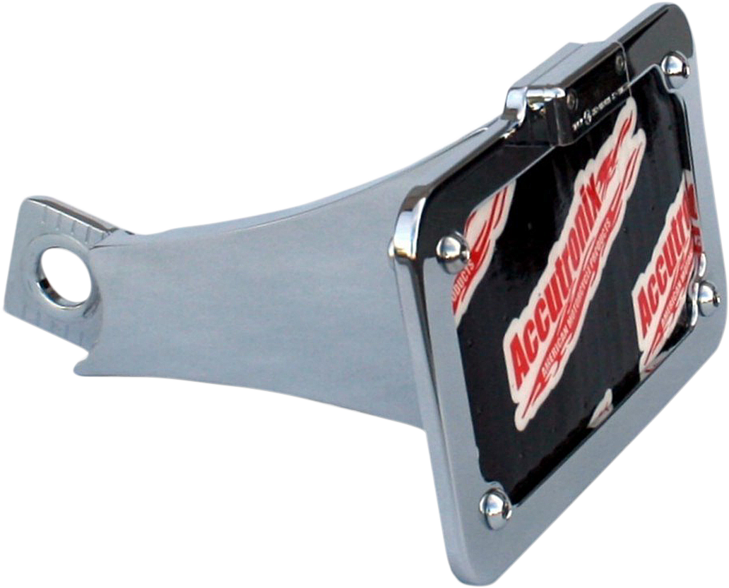 ACCUTRONIX Side mount License Plate Assembly - Chrome LPF092HV-C