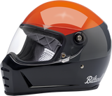 BILTWELL Lane Splitter Helmet - Gloss Podium Orange/Gray/Black - 2XL 1004-550-106