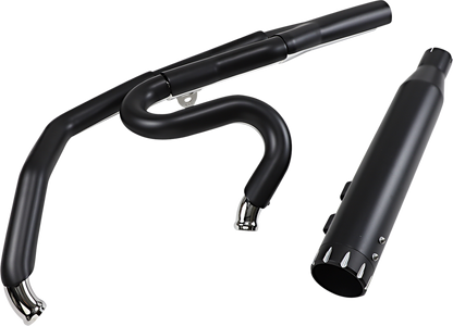 BASSANI XHAUST 2:1 High Horsepower Exhaust - Black 1F78TB