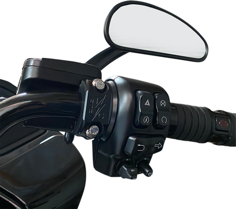 THRASHIN SUPPLY CO. Perch Clamps - Clutch/Brake - Black TSC-2705-1