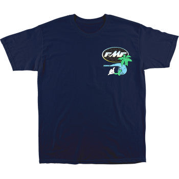 FMF Day-Glo T-Shirt - Navy - XL SU25118901NVYXL