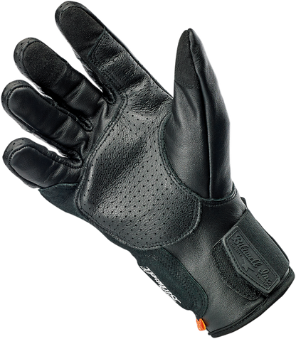 BILTWELL Borrego Gloves - Black - Small 1506-0101-302