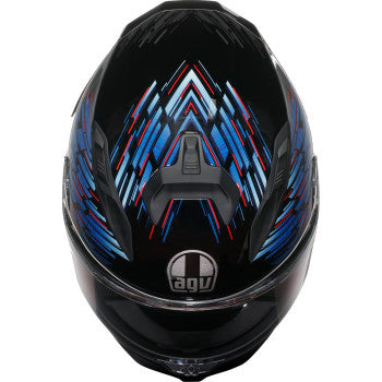 AGV K7 Helmet - Genisys - Black/Blue/Gray - Small 0101-17999
