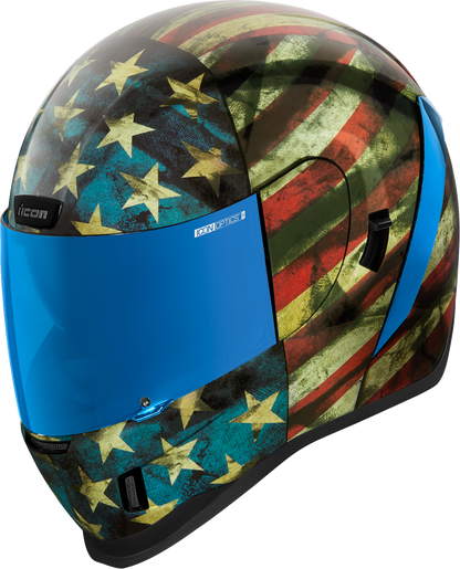 OPEN BOX NEW ICON Airform™ Helmet - Old Glory - Small 0101-14783