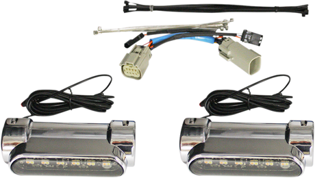 CUSTOM DYNAMICS Engine Guard Light - Triglide - Chrome CD-CB-AW-TKE-C
