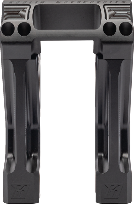 KODLIN MOTORCYCLE Risers - Fastback - 6" - Black K55123